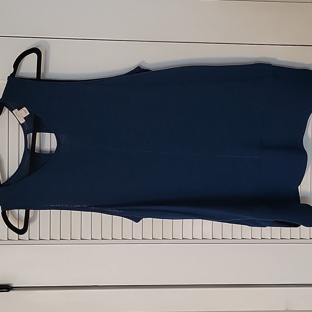 J. Crew Blue Sleeveless Top